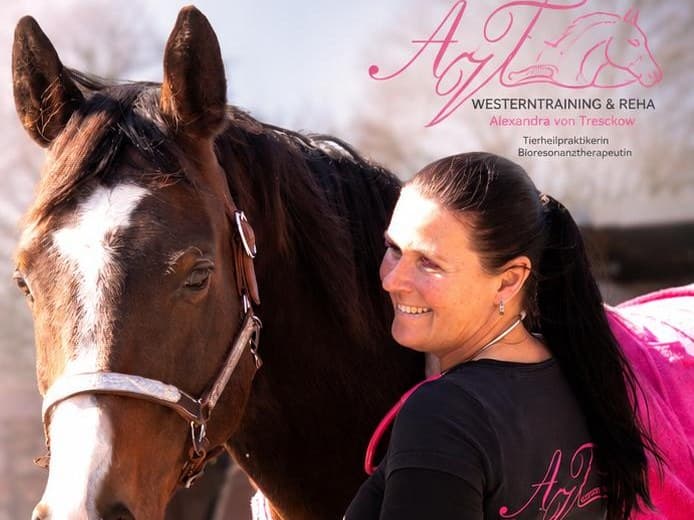 Alexandra von Tresckow mit Pferd